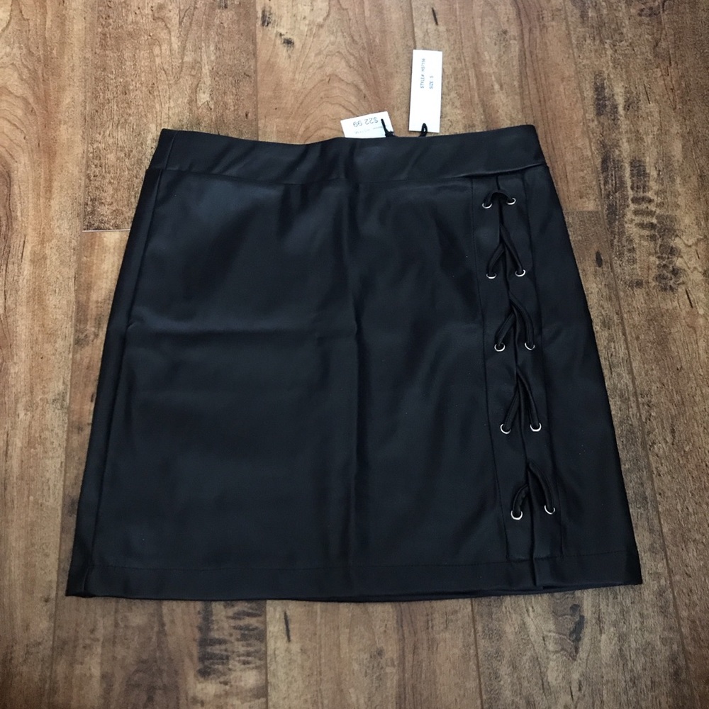 Leather Skirt